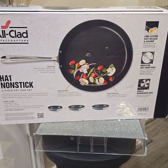 All-Clad HA1 Non-Stick 3-PC Fry Pan Set - Picture 14 of 14